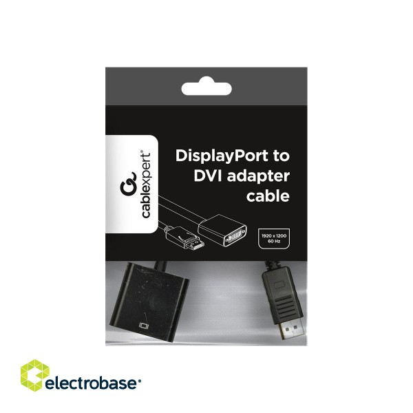 Cablexpert | Adapter Cable | DP to DVI-D | 0.1 m paveikslėlis 5