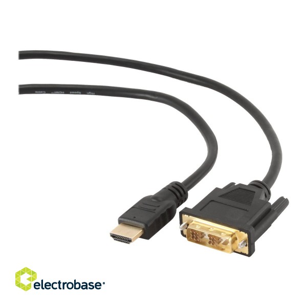 Cablexpert | Black | HDMI to DVI | 3 m image 5