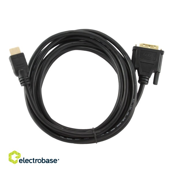 Cablexpert | Black | HDMI to DVI | 3 m image 7