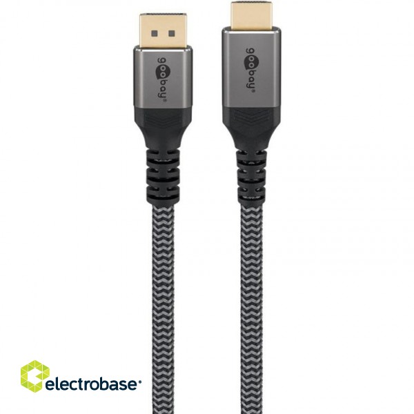 Goobay 65269 Adapter Cable | DisplayPort to HDMI | 2 m image 1