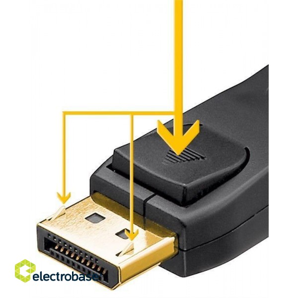 Goobay 65923 DisplayPort connector cable 1.2 image 3