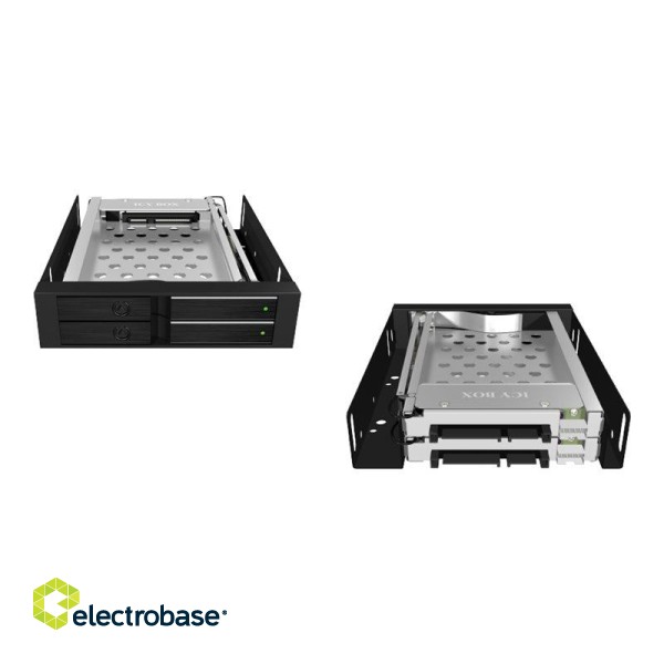 Icy Box IB-2227StS Storage Drive Cage for 2.5" HDD paveikslėlis 3
