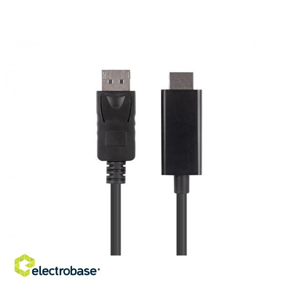 Lanberg | DisplayPort Male | HDMI Male | DisplayPort to HDMI Cable | DP to HDMI | 1.8 m image 3