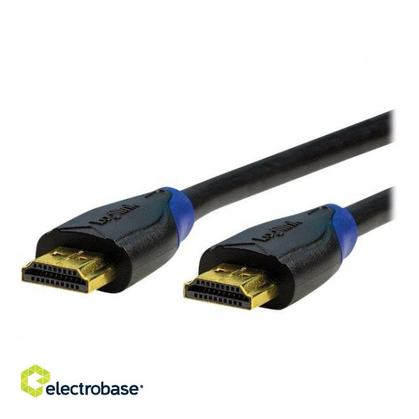Logilink CH0061 HDMI Cable 2.0 bulk M/M 1.0m black | Logilink | HDMI (type A) male | HDMI (type A) male | HDMI to HDMI | 1 m image 9