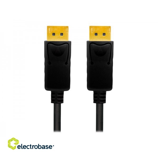 Logilink | Black | DP Male | DP Male | DisplayPort Cable | DP to DP | 1 m image 4