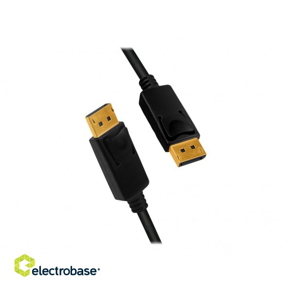 Logilink | Black | DP Male | DP Male | DisplayPort Cable | DP to DP | 1 m image 8