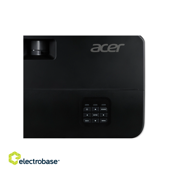 Acer | X1229HP | WUXGA (1920x1200) | X1229HP | 4800 ANSI lumens | WUXGA | Black | 1024 x 768 | 4500 ANSI lumens | Black | Lamp warranty 12 month(s) image 9