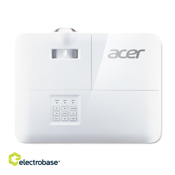 Acer | S1386WHn | WXGA (1280x800) | 3600 ANSI lumens | White | Lamp warranty 12 month(s) image 10
