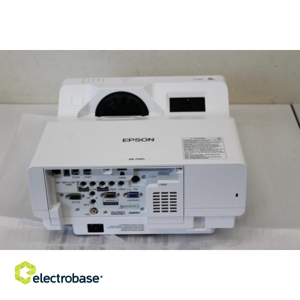 SALE OUT. Epson EB-770FI Full HD Laser Projector/16:9/4100 Lumens/2500000 :1/White USED AS DEMO | Epson USED AS DEMO image 2