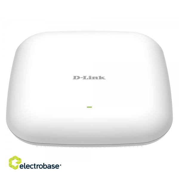 D-Link | Nuclias Connect AX1800 Wi-Fi 6 Access Point | DAP-X2810 | 802.11ac | Mesh Support No | 1200+574  Mbit/s | 10/100/1000 Mbit/s | Ethernet LAN (RJ-45) ports 1 | No mobile broadband | MU-MiMO Yes | PoE in | Antenna type 2xInternal image 4