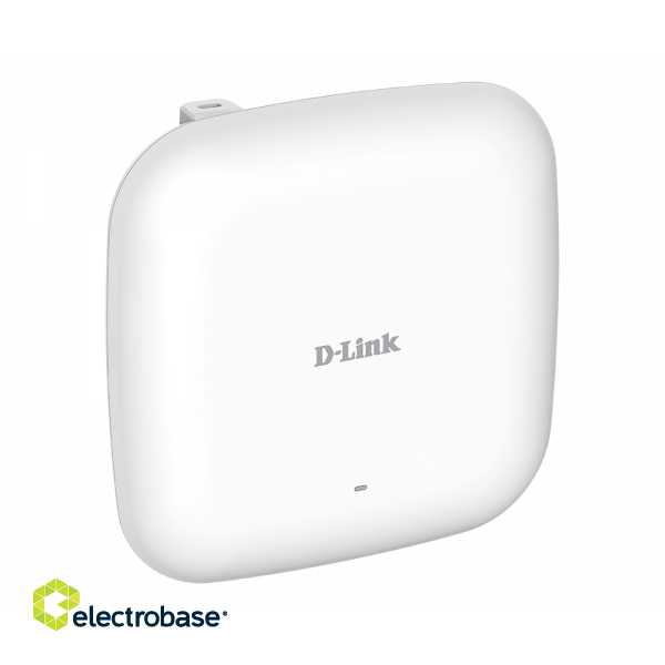 D-Link | Nuclias Connect AX1800 Wi-Fi 6 Access Point | DAP-X2810 | 802.11ac | Mesh Support No | 1200+574  Mbit/s | 10/100/1000 Mbit/s | Ethernet LAN (RJ-45) ports 1 | No mobile broadband | MU-MiMO Yes | PoE in | Antenna type 2xInternal image 7