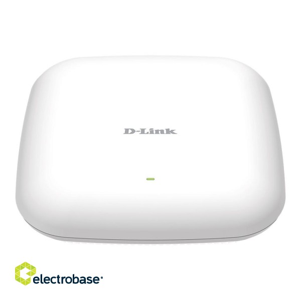 D-Link | Nuclias Connect AX1800 Wi-Fi 6 Access Point | DAP-X2810 | 802.11ac | Mesh Support No | 1200+574  Mbit/s | 10/100/1000 Mbit/s | Ethernet LAN (RJ-45) ports 1 | No mobile broadband | MU-MiMO Yes | PoE in | Antenna type 2xInternal image 2
