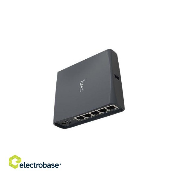 Access Point | RB952Ui-5ac2nD-TC | 802.11ac | 867 Mbit/s | 10/100 Mbit/s | Ethernet LAN (RJ-45) ports 5 | Mesh Support No | MU-MiMO Yes | No mobile broadband | Antenna type Internal | 12 month(s) фото 8