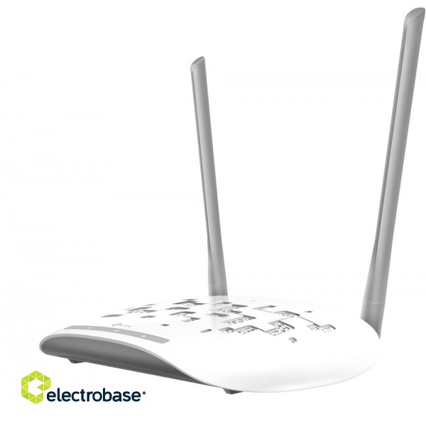 TP-LINK | Access Point | TL-WA801N | 802.11n | 2.4 | 300 Mbit/s | 10/100 Mbit/s | Ethernet LAN (RJ-45) ports 1 | MU-MiMO No | PoE in/out | Antenna type 2 x Fixed Omni-Directional Antennas | No paveikslėlis 1