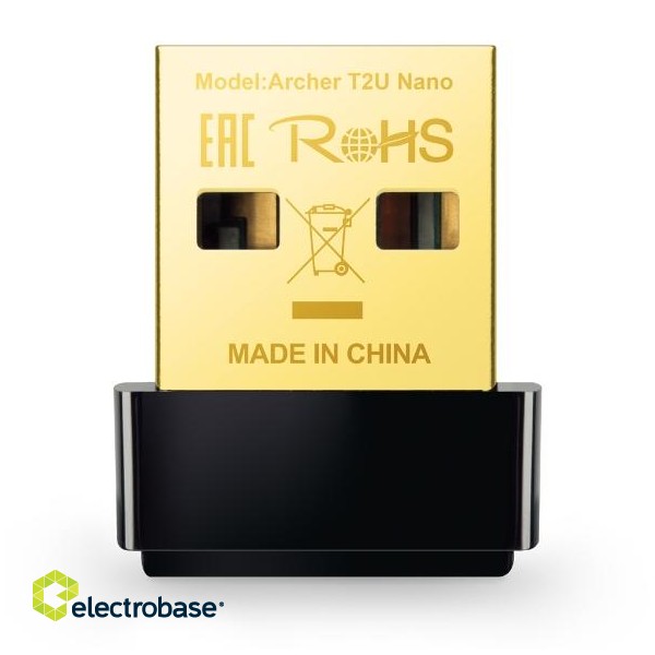 TP-LINK | Dual Band USB 2.0 Adapter | Archer T2U Nano image 1