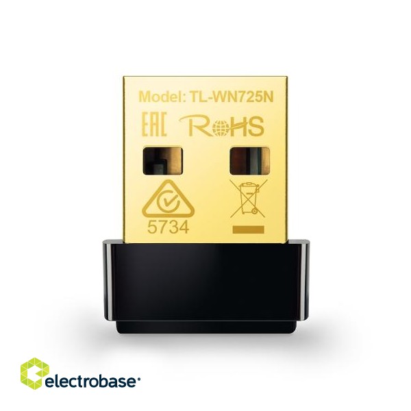 TP-LINK | Nano USB 2.0 Adapter | TL-WN725N paveikslėlis 1