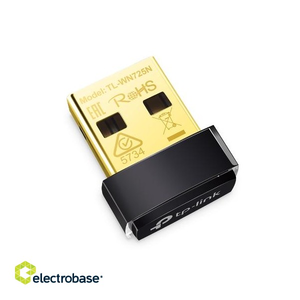 TP-LINK | Nano USB 2.0 Adapter | TL-WN725N paveikslėlis 6