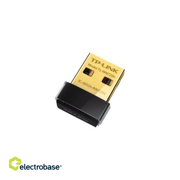 TP-LINK | Nano USB 2.0 Adapter | TL-WN725N | 2.4GHz image 3
