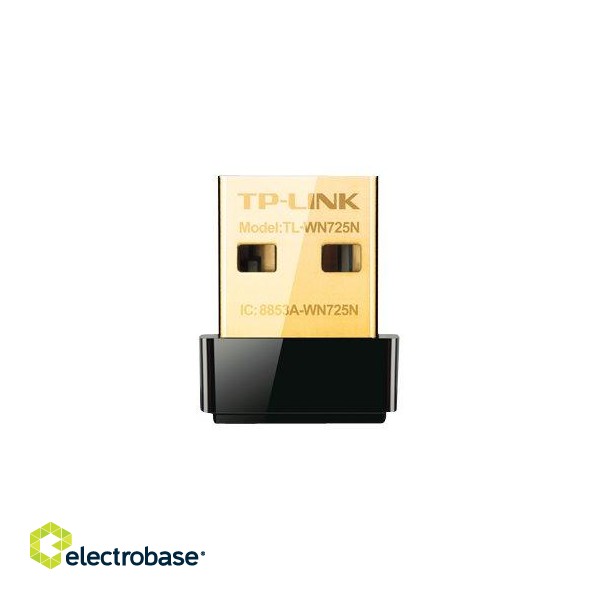 TP-LINK | Nano USB 2.0 Adapter | TL-WN725N | 2.4GHz image 5
