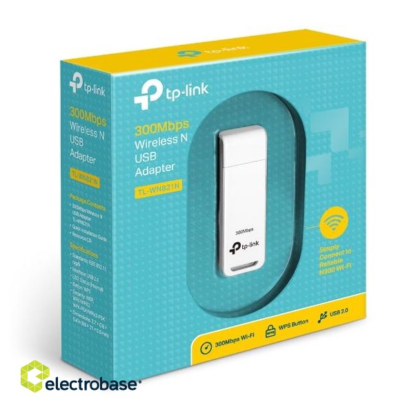 TP-LINK | USB 2.0 Adapter | TL-WN821N | 2.4GHz image 7