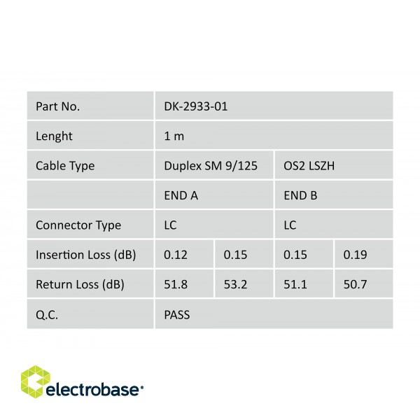 Digitus | Patch cord | DK-2933-01 image 8