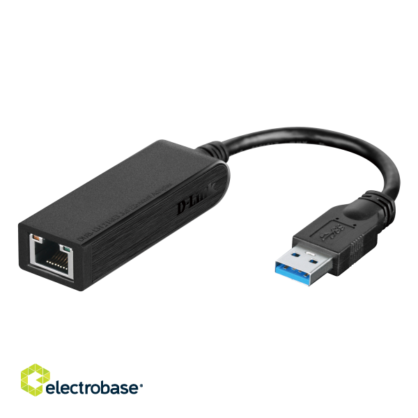 D-Link | USB 3.0 Gigabit Ethernet Adapter | DUB-1312 | GT/s | USB paveikslėlis 4