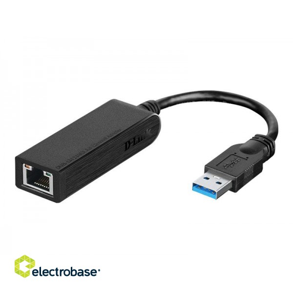 D-Link | USB 3.0 Gigabit Ethernet Adapter | DUB-1312 | GT/s | USB paveikslėlis 7