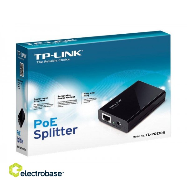 TP-LINK | PoE Splitter | TL-PoE10R | Ethernet LAN (RJ-45) ports 2x10/100/1000 image 10