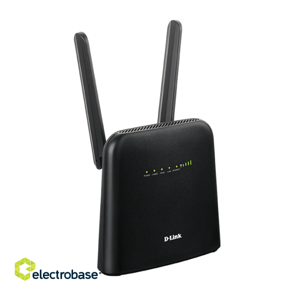 4G Cat 6 AC1200 Router | DWR-960 | 802.11ac | 10/100/1000 Mbit/s | Ethernet LAN (RJ-45) ports 2 | Mesh Support No | MU-MiMO Yes | No mobile broadband | Antenna type 2xExternal image 4