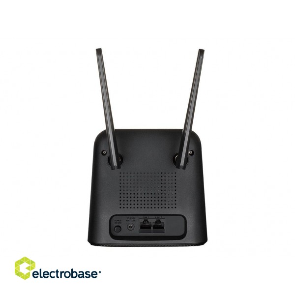 4G Cat 6 AC1200 Router | DWR-960 | 802.11ac | 10/100/1000 Mbit/s | Ethernet LAN (RJ-45) ports 2 | Mesh Support No | MU-MiMO Yes | No mobile broadband | Antenna type 2xExternal image 7