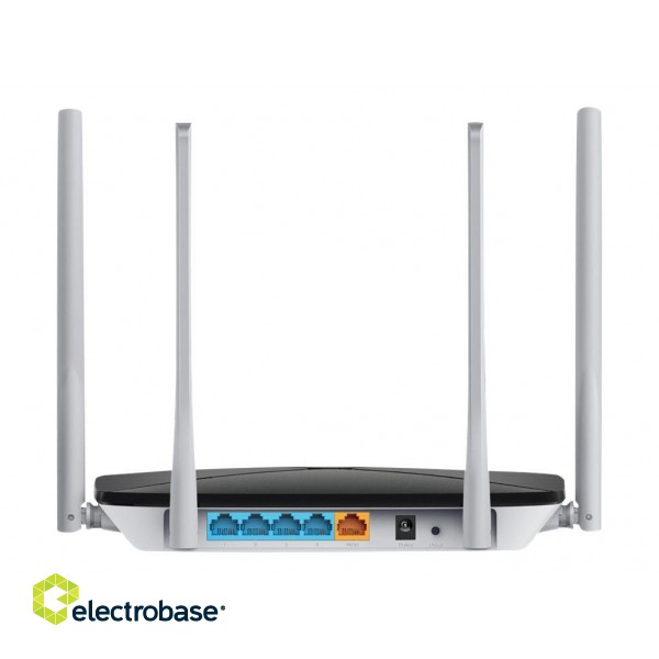 AC1200 Dual Band Wireless Router | AC12 | 802.11ac | 300+867 Mbit/s | 10/100 Mbit/s | Ethernet LAN (RJ-45) ports 3 | Mesh Support No | MU-MiMO No | No mobile broadband | Antenna type 4xFixed | No image 6
