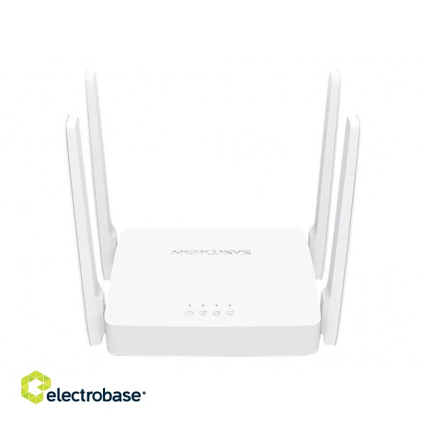 AC1200 Wireless Dual Band Router | AC10 | 802.11ac | 300+867 Mbit/s | 10/100 Mbit/s | Ethernet LAN (RJ-45) ports 2 | Mesh Support No | MU-MiMO Yes | No mobile broadband | Antenna type 4xFixed | No фото 4