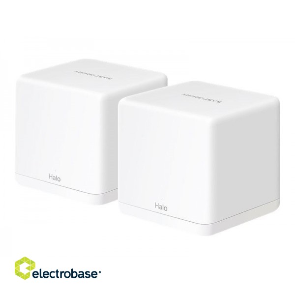 AC1300 Whole Home Mesh Wi-Fi System | Halo H30G (2-Pack) | 802.11ac | 400+867 Mbit/s | Mbit/s | Ethernet LAN (RJ-45) ports 2 | Mesh Support Yes | MU-MiMO Yes | No mobile broadband | Antenna type image 4