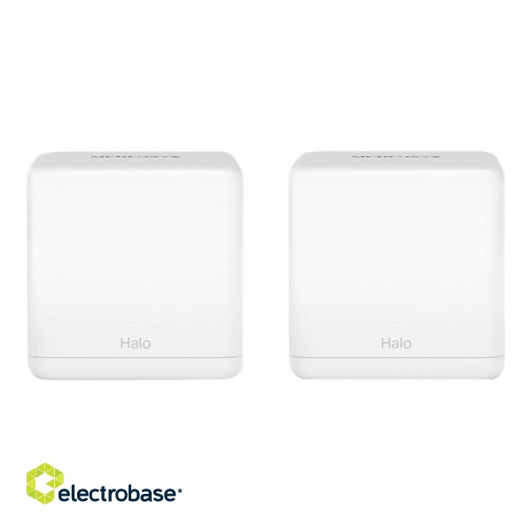 AC1300 Whole Home Mesh Wi-Fi System | Halo H30G (2-Pack) | 802.11ac | 400+867 Mbit/s | Mbit/s | Ethernet LAN (RJ-45) ports 2 | Mesh Support Yes | MU-MiMO Yes | No mobile broadband | Antenna type image 6