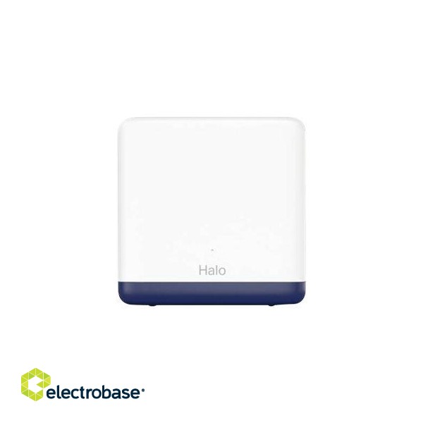 AC1900 Whole Home Mesh Wi-Fi System | Halo H50G (2-Pack) | 802.11ac | 600+1300 Mbit/s | Ethernet LAN (RJ-45) ports 3 | Mesh Support Yes | MU-MiMO Yes | No mobile broadband image 6