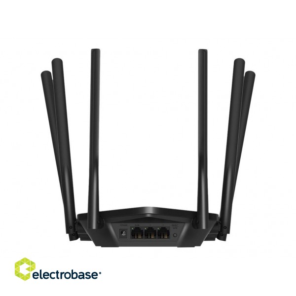 AC1900 Wireless Dual Band Gigabit Router | MR50G | 802.11ac | 600+1300 Mbit/s | 10/100/1000 Mbit/s | Ethernet LAN (RJ-45) ports 2 | Mesh Support No | MU-MiMO Yes | No mobile broadband | Antenna type 6xFixed | No image 4