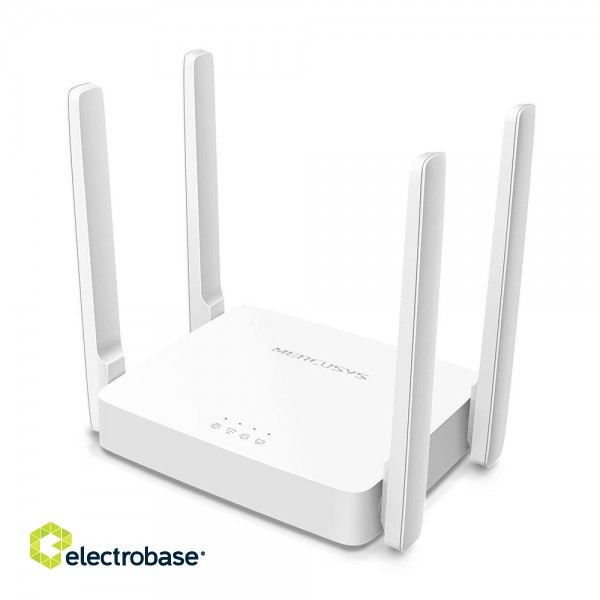 AC1200 Wireless Dual Band Router | AC10 | 802.11ac | 300+867 Mbit/s | 10/100 Mbit/s | Ethernet LAN (RJ-45) ports 2 | Mesh Support No | MU-MiMO Yes | No mobile broadband | Antenna type 4xFixed | No image 3