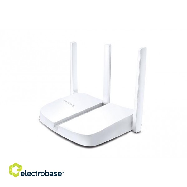 Wireless N Router | MW305R | 802.11n | 300 Mbit/s | 10/100 Mbit/s | Ethernet LAN (RJ-45) ports 3 | Mesh Support No | MU-MiMO No | No mobile broadband | Antenna type 3xFixed | No image 3