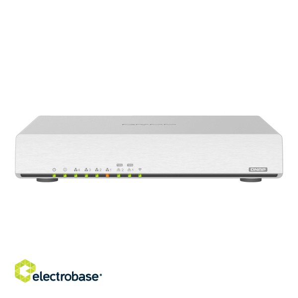 Dual bandRouter | QHora-301W | 802.11ax | 10/100 Mbps (RJ-45) ports quantity | Mbit/s | Ethernet LAN (RJ-45) ports 6 | Mesh Support Yes | MU-MiMO Yes | No mobile broadband | Antenna type Internal image 4
