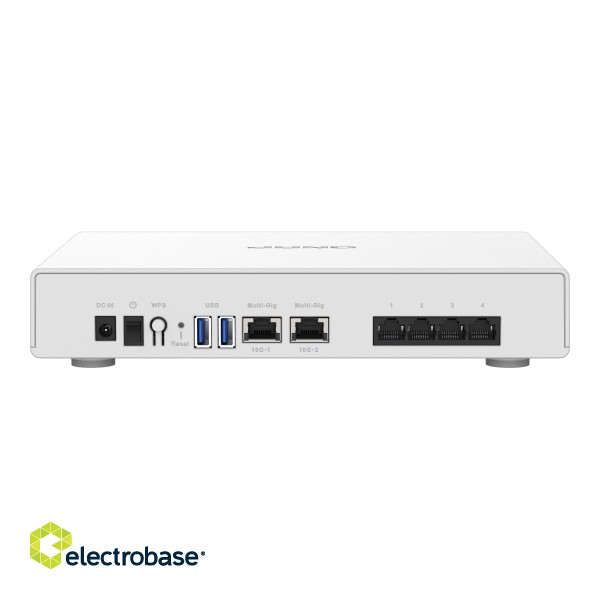 Dual bandRouter | QHora-301W | 802.11ax | 10/100 Mbps (RJ-45) ports quantity | Mbit/s | Ethernet LAN (RJ-45) ports 6 | Mesh Support Yes | MU-MiMO Yes | No mobile broadband | Antenna type Internal image 7