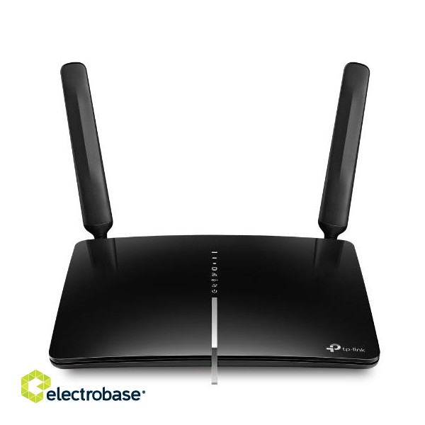 4G+ LTE Router | Archer MR600 | 802.11ac | 300+867 Mbit/s | 10/100/1000 Mbit/s | Ethernet LAN (RJ-45) ports 3 | Mesh Support No | MU-MiMO No | 4G | Antenna type 2xDetachable image 1