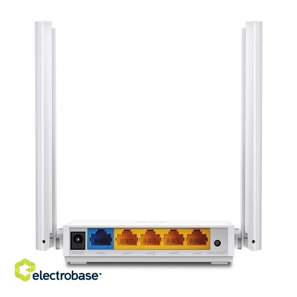 Dual Band Router | Archer C24 | 802.11ac | 300+433 Mbit/s | 10/100 Mbit/s | Ethernet LAN (RJ-45) ports 4 | Mesh Support No | MU-MiMO Yes | No mobile broadband | Antenna type 4xFixed image 5