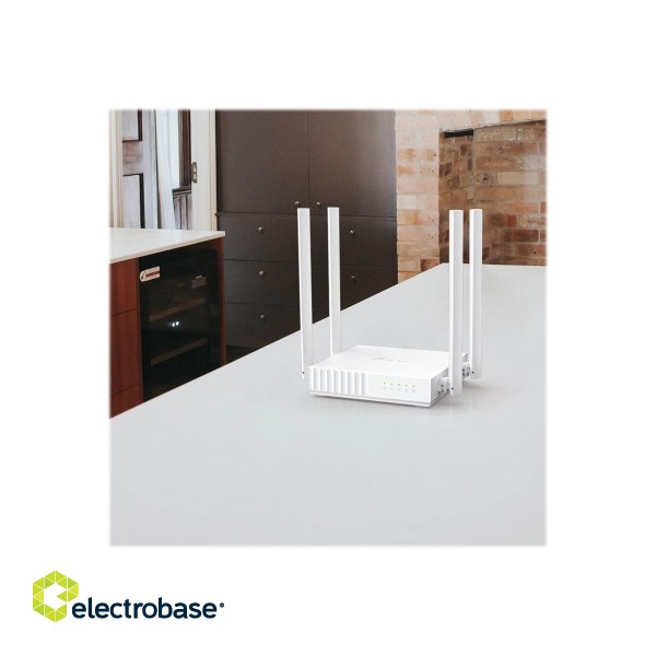 Dual Band Router | Archer C24 | 802.11ac | 300+433 Mbit/s | 10/100 Mbit/s | Ethernet LAN (RJ-45) ports 4 | Mesh Support No | MU-MiMO Yes | No mobile broadband | Antenna type 4xFixed image 8