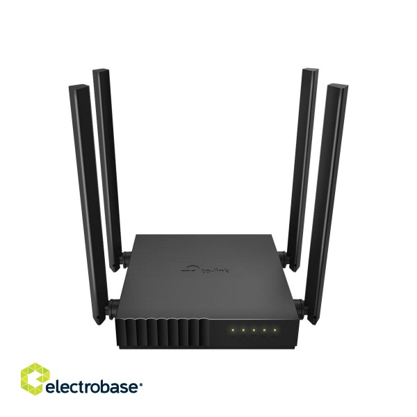 Dual Band Router | Archer C54 | 802.11ac | 300+867 Mbit/s | 10/100 Mbit/s | Ethernet LAN (RJ-45) ports 4 | Mesh Support No | MU-MiMO Yes | No mobile broadband | Antenna type 4xFixed фото 4