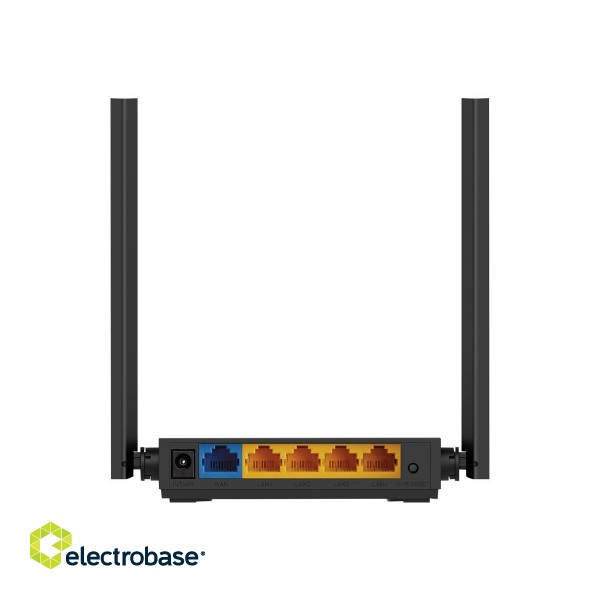 Dual Band Router | Archer C54 | 802.11ac | 300+867 Mbit/s | 10/100 Mbit/s | Ethernet LAN (RJ-45) ports 4 | Mesh Support No | MU-MiMO Yes | No mobile broadband | Antenna type 4xFixed image 6