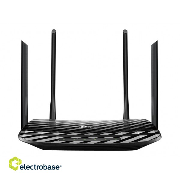 Router | Archer C6 | 802.11ac | 300+867 Mbit/s | 10/100/1000 Mbit/s | Ethernet LAN (RJ-45) ports 4 | Mesh Support No | MU-MiMO Yes | No mobile broadband | Antenna type 4xExternal | No image 4