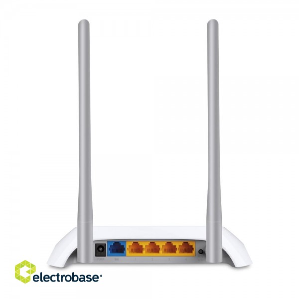 Router | TL-WR840N | 802.11n | 300 Mbit/s | 10/100 Mbit/s | Ethernet LAN (RJ-45) ports 4 | Mesh Support No | MU-MiMO No | No mobile broadband | Antenna type 2xExternal | No image 3