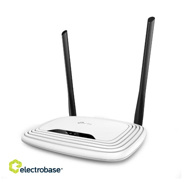 Router | TL-WR841N | 802.11n | 300 Mbit/s | 10/100 Mbit/s | Ethernet LAN (RJ-45) ports 4 | Mesh Support No | MU-MiMO No | No mobile broadband | Antenna type 2xExterna | No image 3