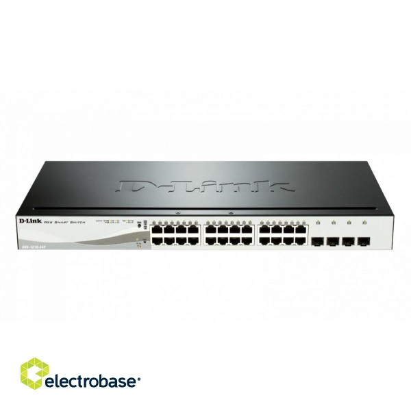 D-Link | DGS-1210 Series Smart Managed Gigabit Switches | DGS-1210-24P | Managed L2 | Desktop/Rackmountable image 4