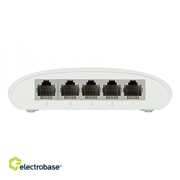 D-Link | Switch | DGS-1005D/E | Unmanaged | Desktop | 1 Gbps (RJ-45) ports quantity 5 image 4